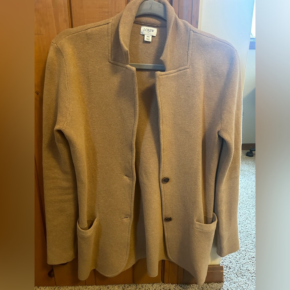 JCrew knit blazer - size XS